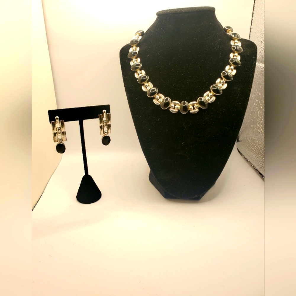 Mexico Sterling Silver Necklace Set